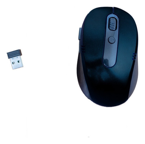 Mouse Sem Fio Wireless 2.4ghz Usb Notebook Pc Alcance 10m