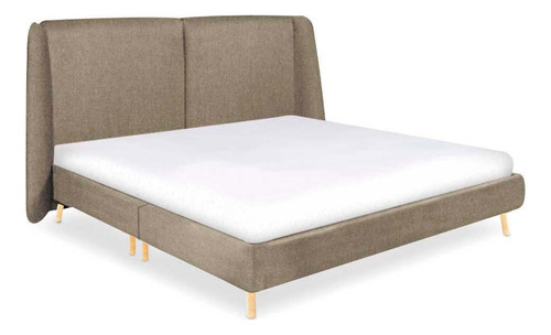 Cama Queen Size Trenton Cafe Këssa Muebles