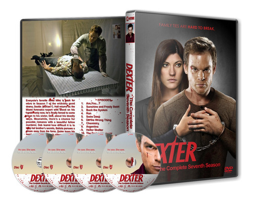 Dexter Serie Completa En Dvd Latino