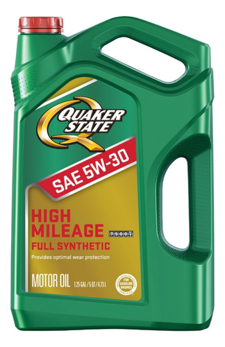 Aceite Full Sintético 5w30 Quaker State Usa Garrafa 5 Litro 