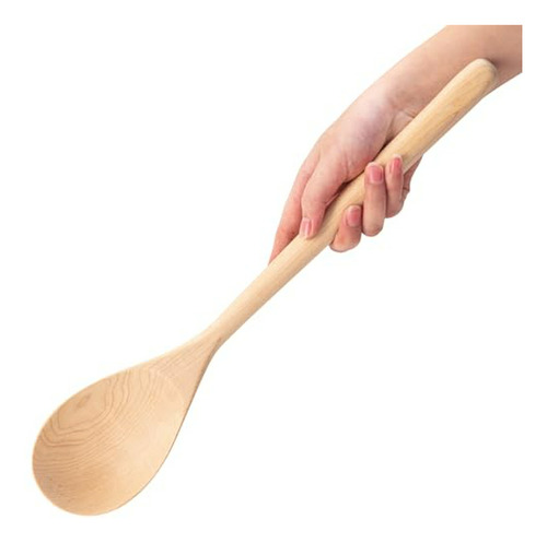 Cuchara De Madera Grande Para Cocinar 17 Pulgadas