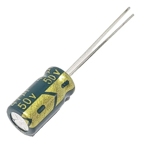 Pack X10 Capacitor Electrolitico 47uf X 50v 