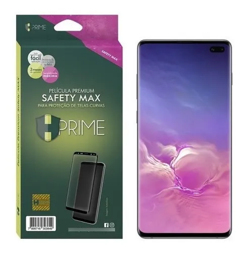 Película Hprime Premium Fibra Safety Galaxy S10 Plus / S10+ Menor preço em Película Hprime Premium Fibra Safety Galaxy S10 Plus / S10+