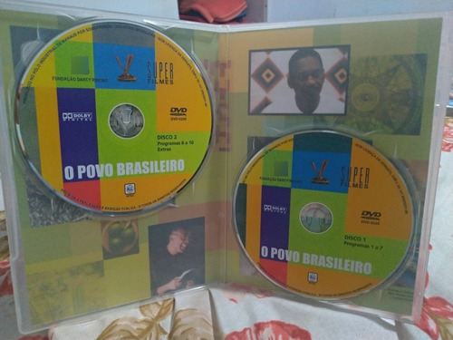 Dvds O Povo Brasileiro (darcy Ribeiro) E O Sol Do Meio Dia (Usado)