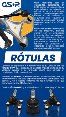 2_ Rótulas Horquilla Del Inf Gsp Np300 Frontier 16 A 20