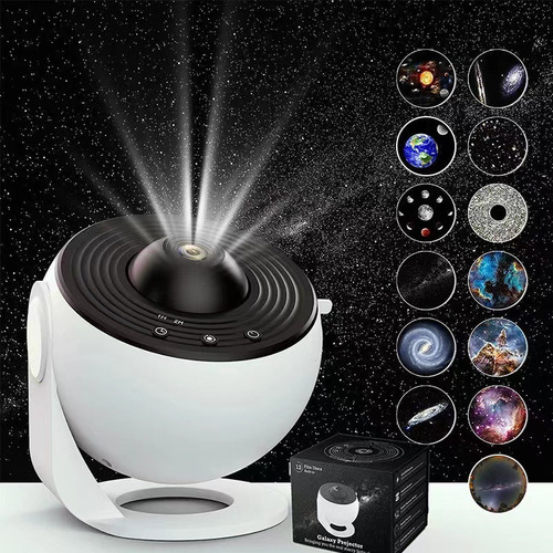 Lámpara De Proyección De Enfoque Starry Sky Galaxy Hd