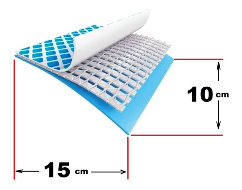 Parche Para Piscinas Estructurales 15x10 Cm