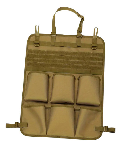 Organizador Genérico Para Asiento Trasero De Coche, Caqui