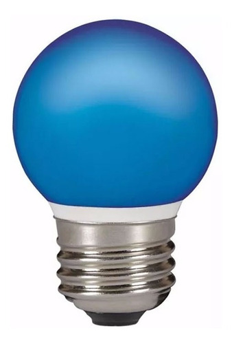 Lampara Led Gota Color 1w E27 Ideal Guirnaldas  Azul!