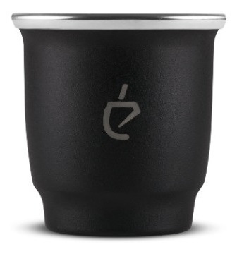 Imagen 1 de 7 de Mate Acero Con Bombilla - Un Matecito - Negro - Un Mate