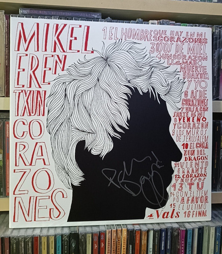 Mikel Erentxun 1cd+2lps Vinilos Corazones Firmado Importado (Usado)