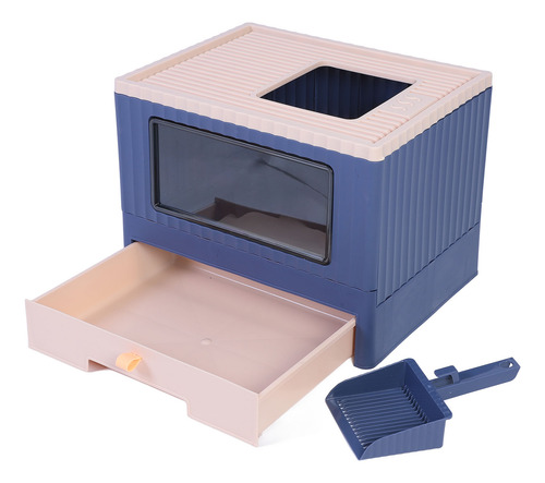 Litty Litter, Plegable, De Plástico, Con Abertura Superior P