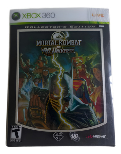 Mortal Kombat Vs Dc Universe Kollector's Edition Xbox 360 (Usado)