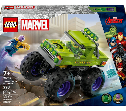 Lego® | Marvel Camión De Hulk Vs. Thanos Vehículo 76312