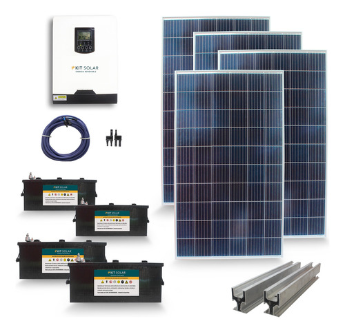 Kit Solar Full 5000w Heladera Freezer | Básico
