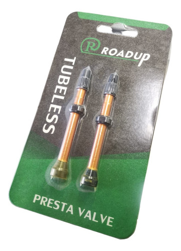 Valvulas Roadup Tubeless Presta 60 Mm Para Bicicleta.