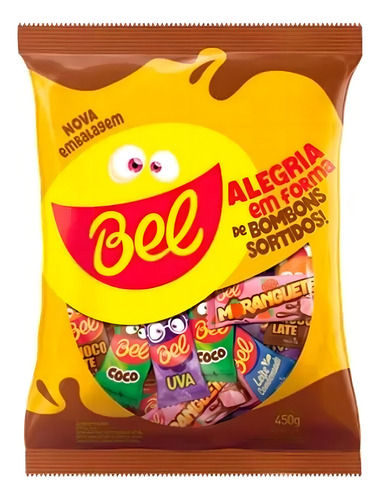 Bombons sortidos Bel 450g