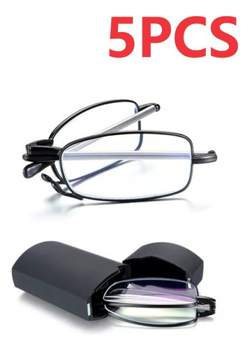 5 Gafas De Ordenador Plegables, Gafas De Lectura Con Luz