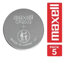 Comprar Pack Por Tira (5 Pilas Tipo Boton ) \u002F Maxell Cr2032