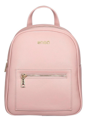 Bolsa Backpack Para Mujer Enso Eb222bpp Color Rosa