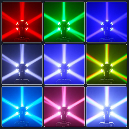 Iluminação De Palco Profissional Rgbw Briwax JM-09 Bola Led Automática 110v/220v