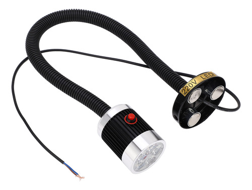 Máquina Herramienta Cnc Industrial Led Gooseneck Work Con Ba
