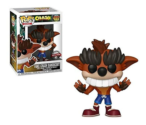 Figuras De Acción - Funko Pop! Fake Deth Crash Bandicoot 422