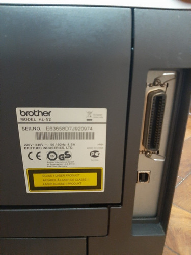 Impresora Laser Brother 5240 Mas Económica Q Hp Epson Xerox