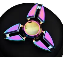 Comprar Nueva Edc Tri Fidget Mano Spinner Rainbow Dedo Juguete Edc A