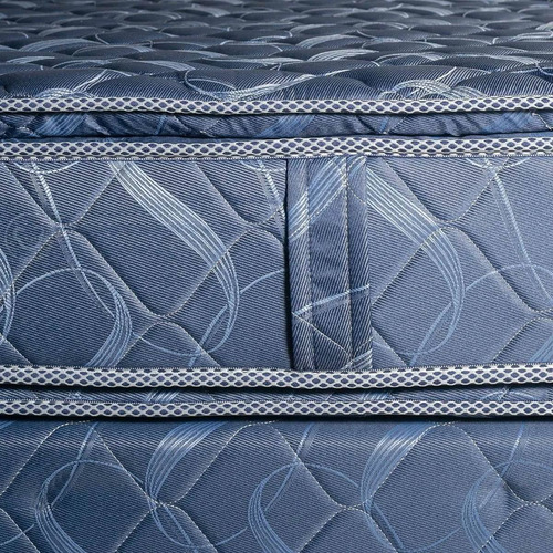 Imagen 8 de 9 de Sommier Colchon Resortes Doble Pillow 2 Plazas 140 X 190