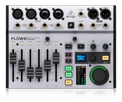Mixer Digital Behringer Flow 8 + Envío Express