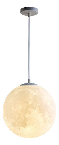Lámpara Colgante De Estilo Moderno Con Diseño De Luna Impres