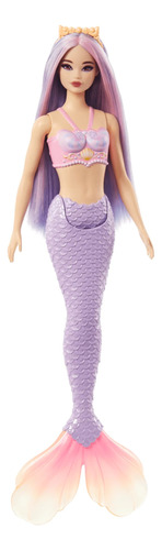 Muñeca Barbie Fantasy Hair Mermaid Purple