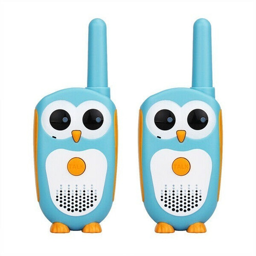 Rádio Walkie Talkie Portátil Retevis Rt-30 Para Crianças Bandas De Freqüência Uhf Cor Azul