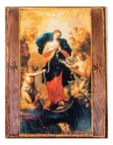 Pm- Virgen  Desatanudos  (augsburg - 1700)