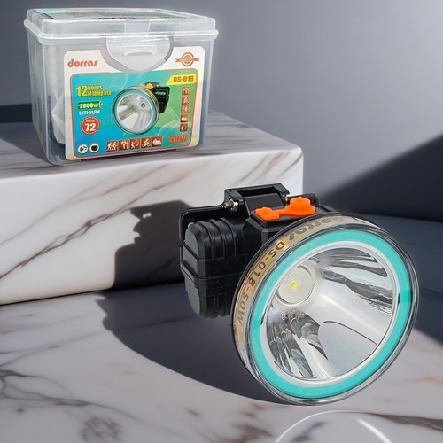 Lámpara Multifuncional Recargable Para Cabeza De 50 Watt