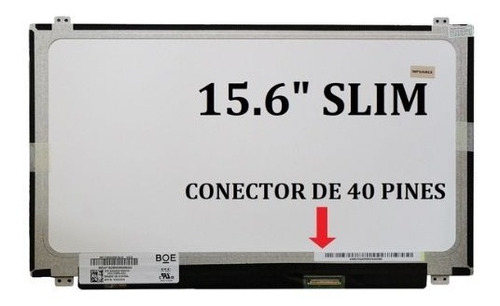 Pantalla Notebook Slim Full Hd 15,6 40 Pines