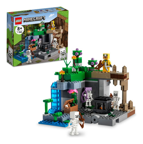 Kit Lego Minecraft 21189 A Masmorra Dos Esqueletos 364pc Quantidade de peças 364