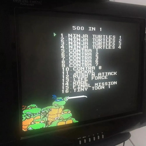 Super Game Collection Juego Cartucho Nes 500 En 1 Tipo B