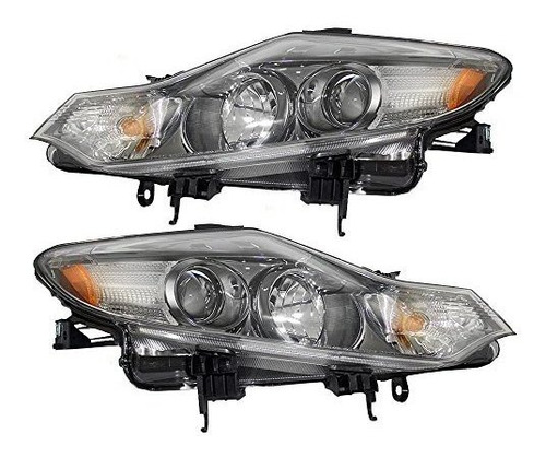 Reemplazo De Faros Halógenos De Conductor Para Nissan Murano