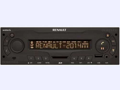 Código Estereo Renault Simple Din - Al Momento