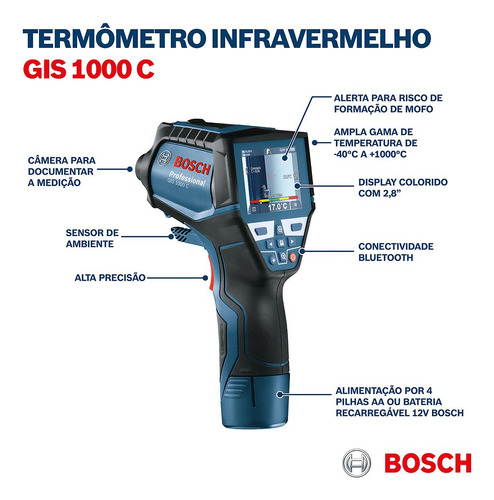 Detector Térmico Bosch Gis 1000