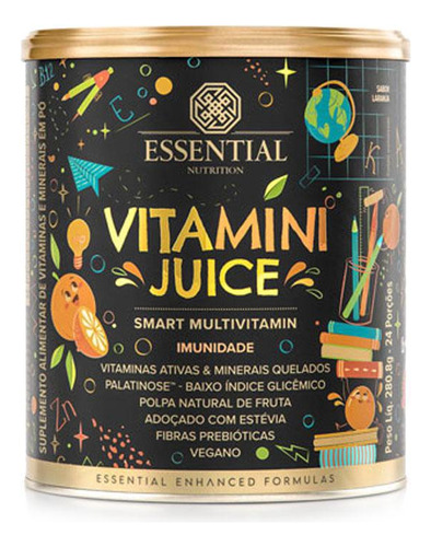 Vitamini Juice Uva 280g 24 Porções - Essential
