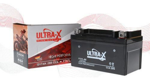 Bateria Moto Ultra-x Btx7a-bs Ytx7a-bs 12v 7ah Scooter