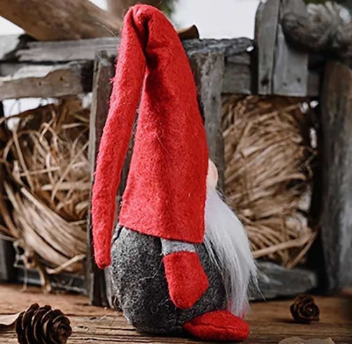 Muñecos Navideños Pareja De Elfos Duendes Navidad Par Adorno
