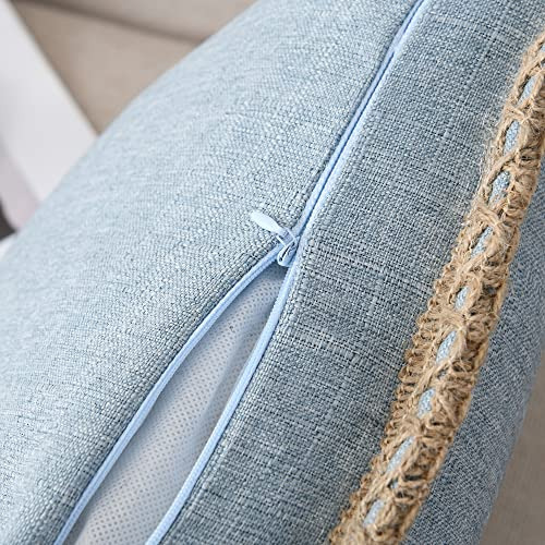 Fundas De Almohada De Lino Para Cama Y Decoración