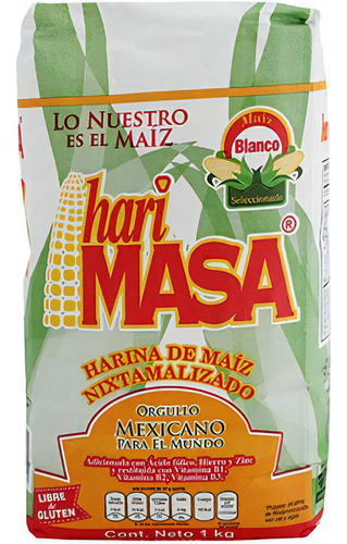 Harina De Maíz Harimasa 1 Kg