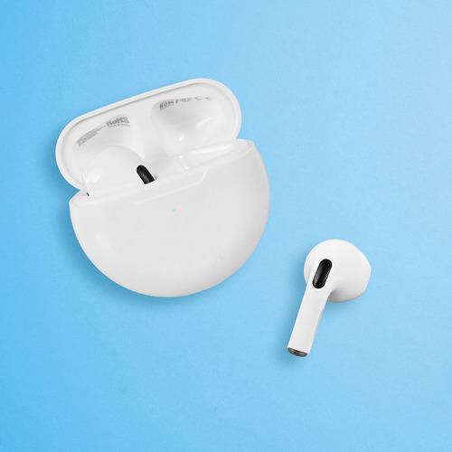 Miniso Audífonos Inalámbricos Con Estuche De Carga Blancos 5 Color Blanco