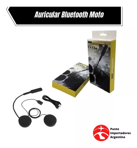 Audífonos Bluetooth para Casco de Moto Auriculares Inalámbrico SK-BB04