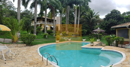 Chácara Com 3 Dormitórios, 1513 M² - Venda Por R$ 1.800.000,00 Ou Aluguel Por R$ 6.000,00/mês - Condomínio Lagoinha - Jacareí/sp - Ch0072